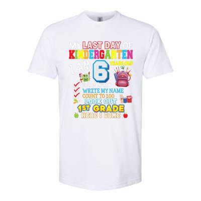 Last Day Kindergarten 1st Grade Here We Come Graduation For Kid Softstyle® CVC T-Shirt