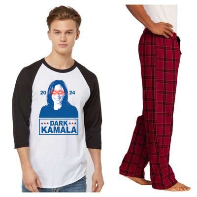 Limited Dark Kamala 2024 Raglan Sleeve Pajama Set