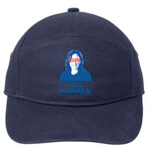 Limited Dark Kamala 2024 7-Panel Snapback Hat