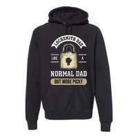 Locksmith Dad. Lock Picking. Locksmith Premium Hoodie