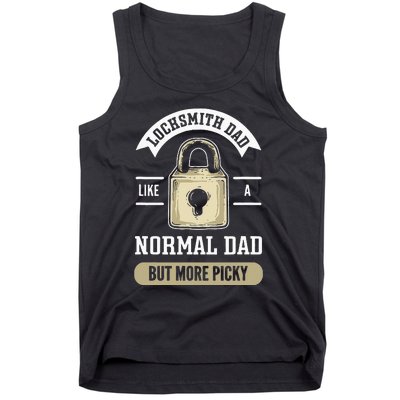 Locksmith Dad. Lock Picking. Locksmith Tank Top