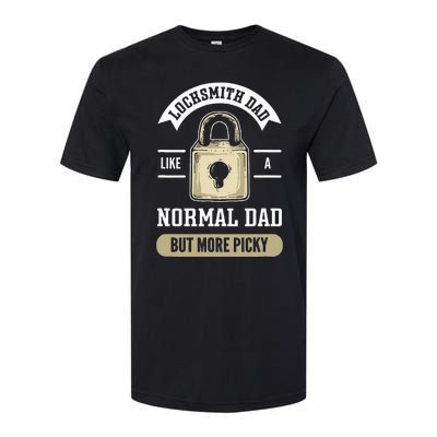 Locksmith Dad. Lock Picking. Locksmith Softstyle CVC T-Shirt