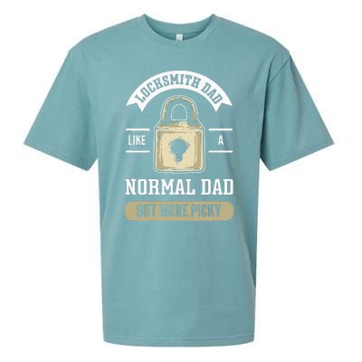 Locksmith Dad. Lock Picking. Locksmith Sueded Cloud Jersey T-Shirt