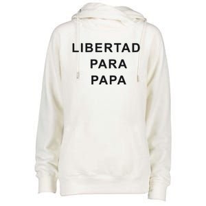 Luis Diaz Libertad Para Papa Womens Funnel Neck Pullover Hood