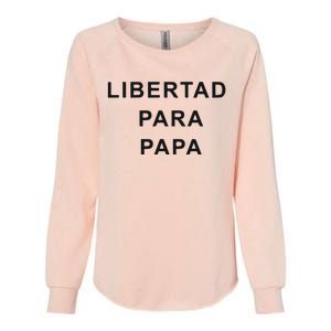 Luis Diaz Libertad Para Papa Womens California Wash Sweatshirt