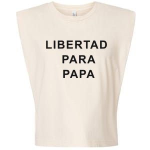 Luis Diaz Libertad Para Papa Garment-Dyed Women's Muscle Tee