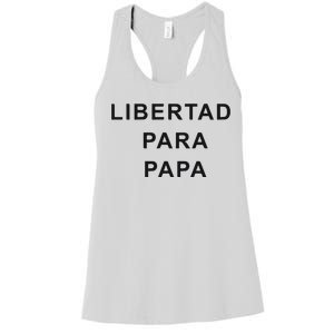 Luis Diaz Libertad Para Papa Women's Racerback Tank