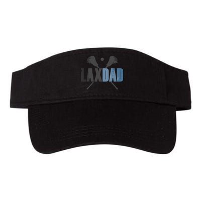 Lax Dad Lacrosse Player Father Coach Sticks Vintage Graphic Visor
