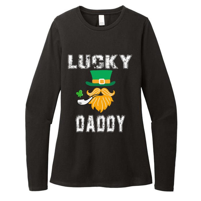 Lucky Daddy Leprechaun Saint Patrick's Day Gift Womens CVC Long Sleeve Shirt