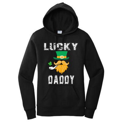 Lucky Daddy Leprechaun Saint Patrick's Day Gift Women's Pullover Hoodie