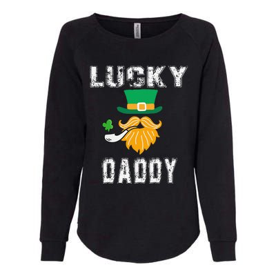 Lucky Daddy Leprechaun Saint Patrick's Day Gift Womens California Wash Sweatshirt