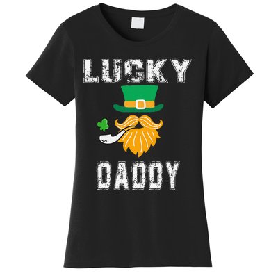 Lucky Daddy Leprechaun Saint Patrick's Day Gift Women's T-Shirt