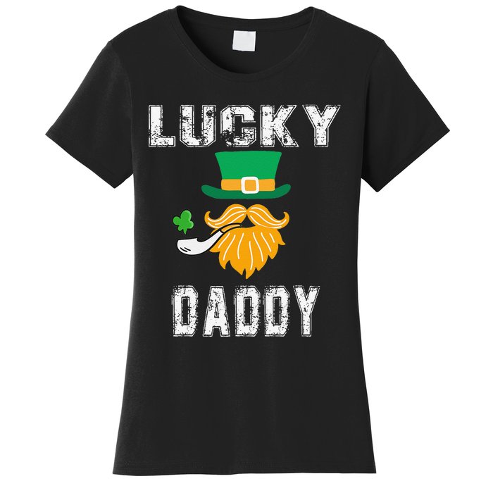 Lucky Daddy Leprechaun Saint Patrick's Day Gift Women's T-Shirt