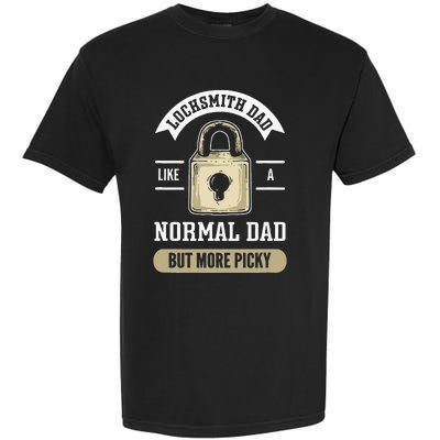 Locksmith Dad. Lock Picking. Locksmith Garment-Dyed Heavyweight T-Shirt