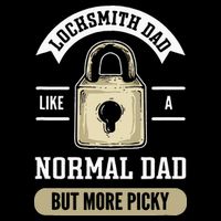Locksmith Dad. Lock Picking. Locksmith Cooling Performance Crew T-Shirt