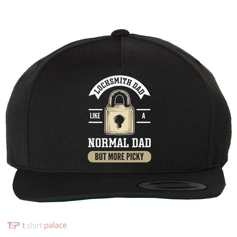 Locksmith Dad. Lock Picking. Locksmith Wool Snapback Cap