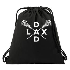 Lax Dad Lacrosse Lacrosse Player Drawstring Bag