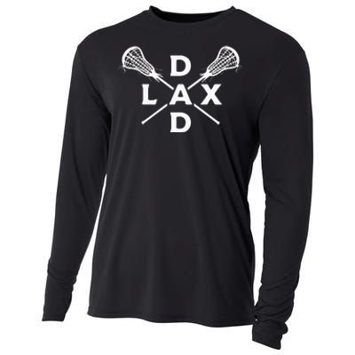 Lax Dad Lacrosse Lacrosse Player Cooling Performance Long Sleeve Crew