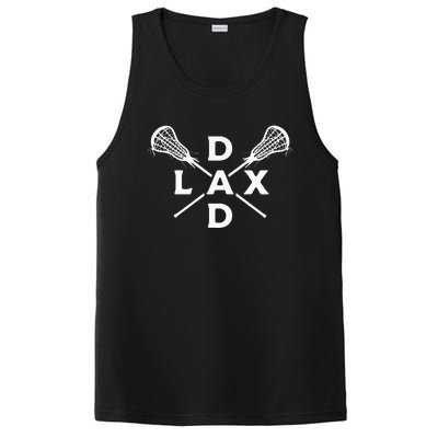 Lax Dad Lacrosse Lacrosse Player PosiCharge Competitor Tank