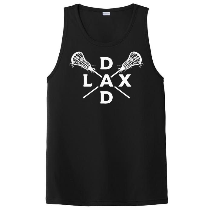 Lax Dad Lacrosse Lacrosse Player PosiCharge Competitor Tank