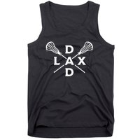 Lax Dad Lacrosse Lacrosse Player Tank Top