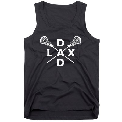 Lax Dad Lacrosse Lacrosse Player Tank Top