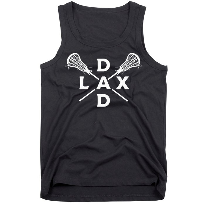 Lax Dad Lacrosse Lacrosse Player Tank Top