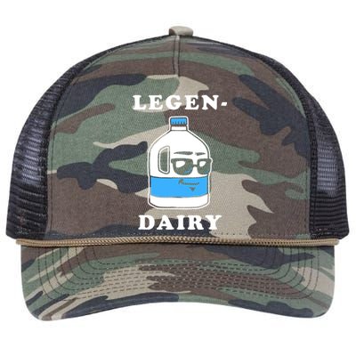 Legen Dairy Retro Rope Trucker Hat Cap