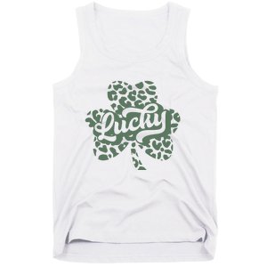 Lucky Day Lucky Flowers Shamrock Tank Top