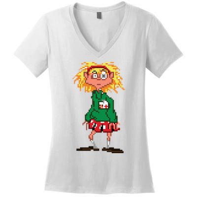 Laverne Day Women's V-Neck T-Shirt