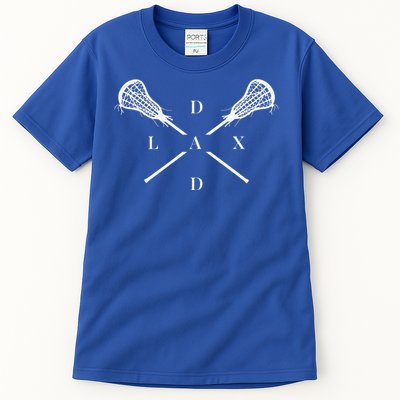 Lax Dad Lacrosse Funny Fathers Day Tall T-Shirt