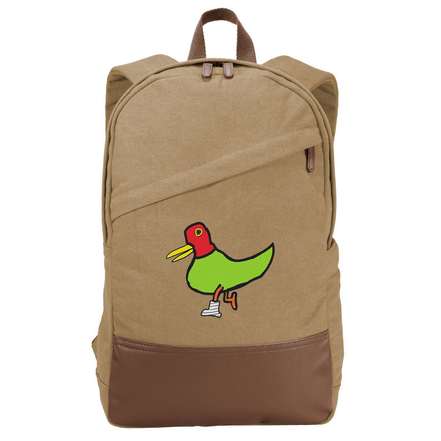Lame Duck Cotton Canvas Backpack