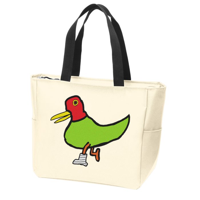 Lame Duck Zip Tote Bag