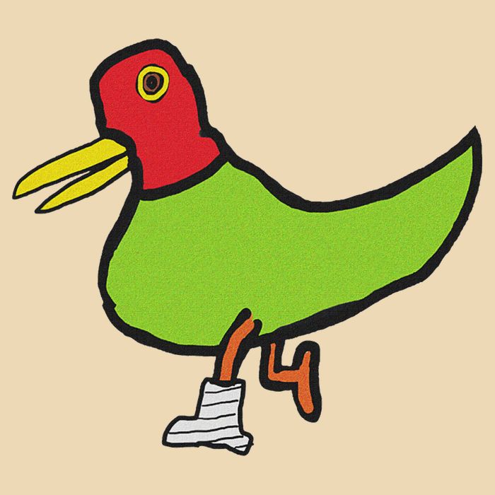 Lame Duck Zip Tote Bag
