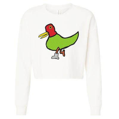 Lame Duck Cropped Pullover Crew