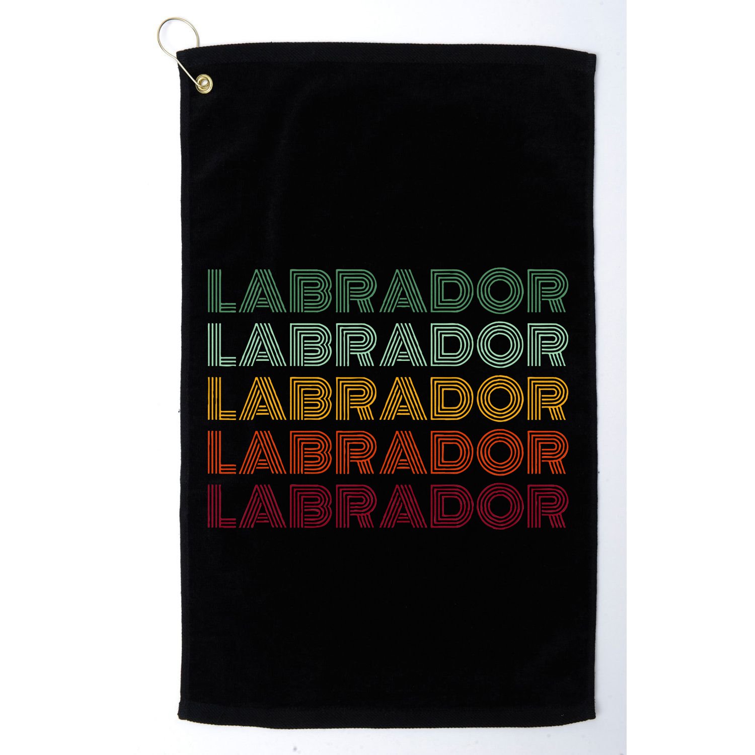 Labrador Dog Golf Towel