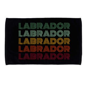 Labrador Dog Microfiber Hand Towel