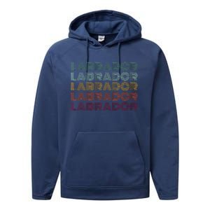 Labrador Dog Performance Fleece Hoodie