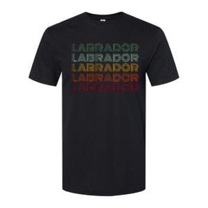 Labrador Dog Softstyle CVC T-Shirt