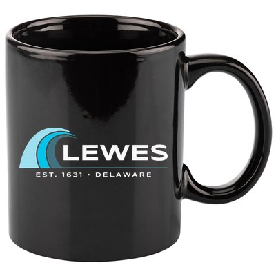 Lewes Delaware 11oz C Handle Ceramic Mug