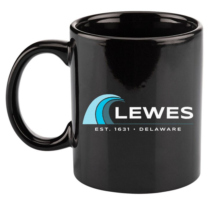 Lewes Delaware 11oz C Handle Ceramic Mug