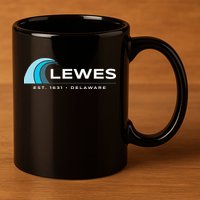 Lewes Delaware 11oz C Handle Ceramic Mug