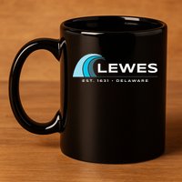 Lewes Delaware 11oz C Handle Ceramic Mug