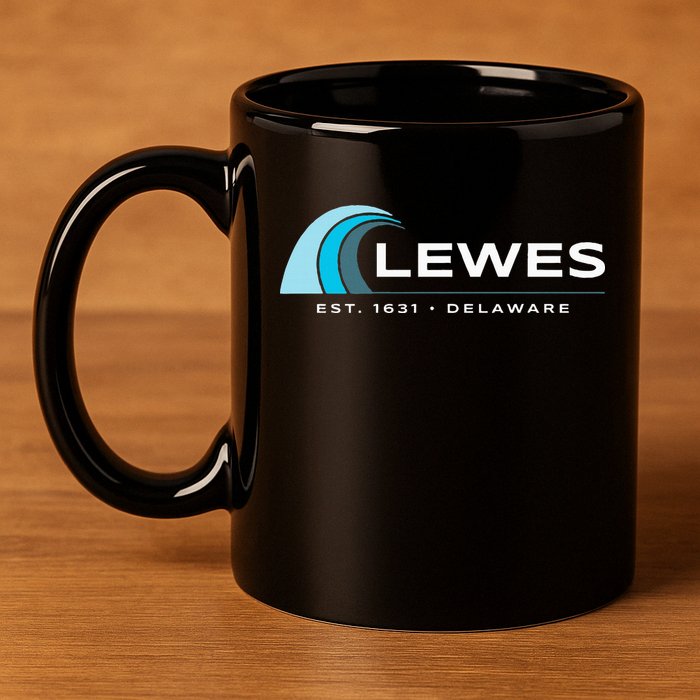 Lewes Delaware 11oz C Handle Ceramic Mug