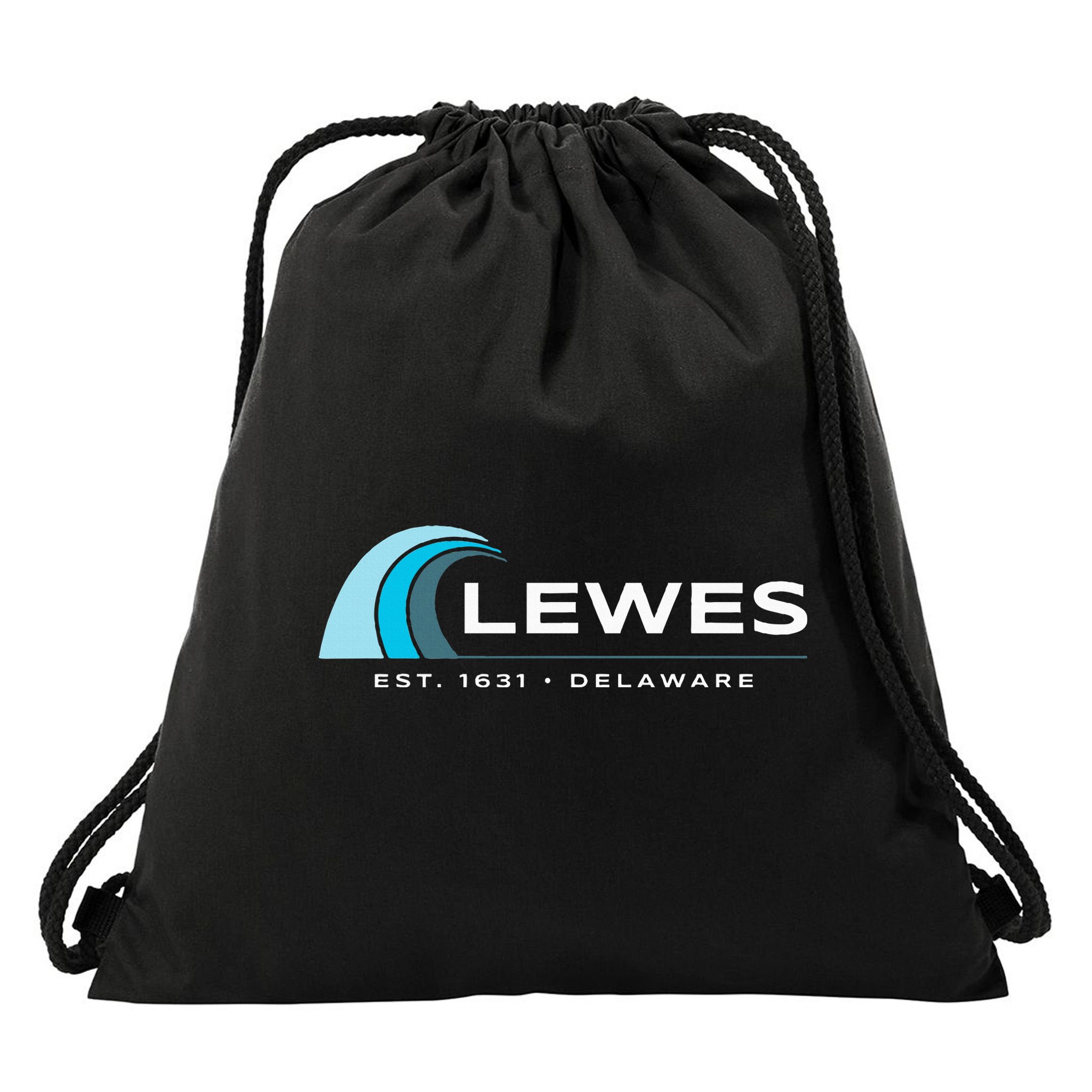Lewes Delaware Drawstring Bag
