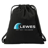 Lewes Delaware Drawstring Bag