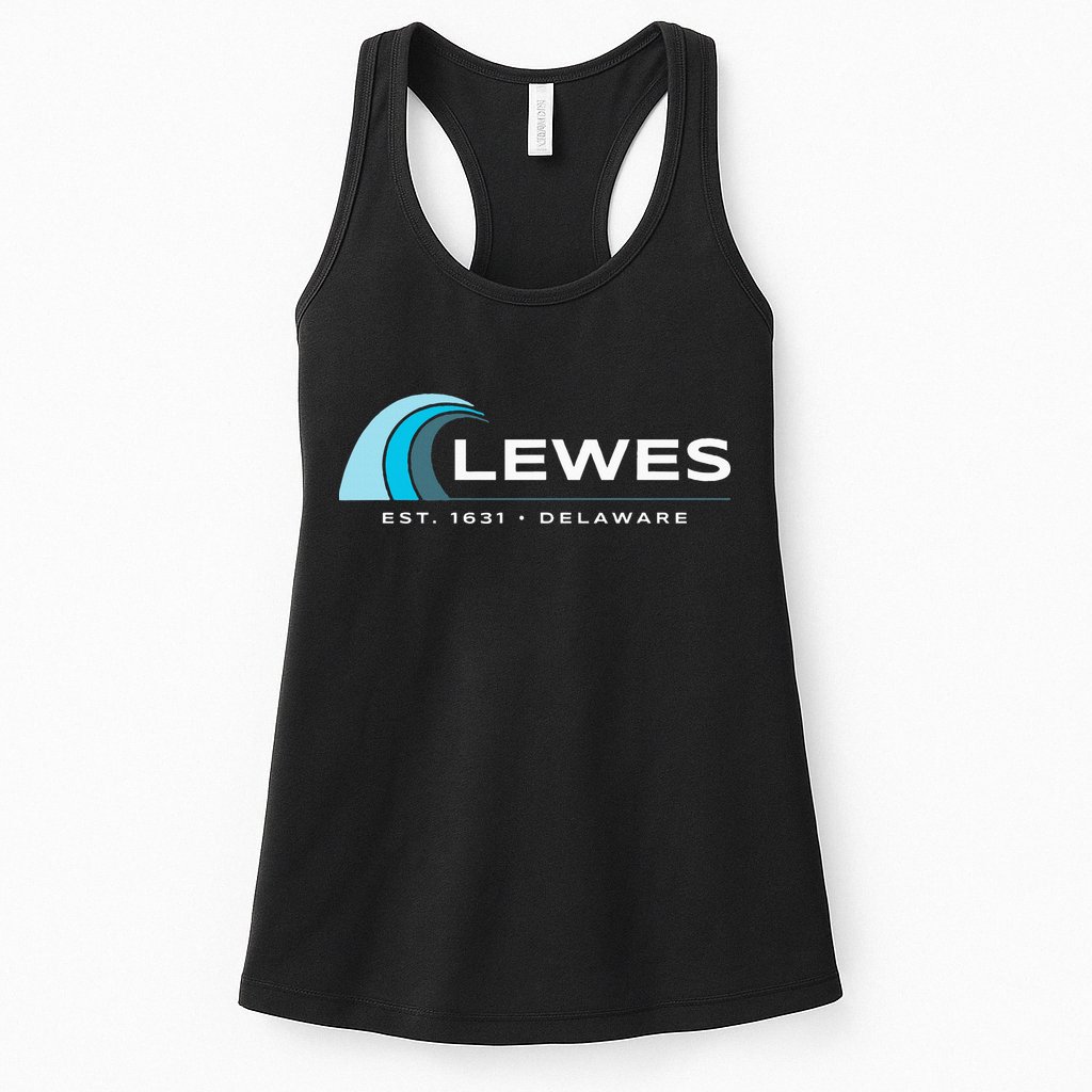 Lewes Delaware Womens Tank Top
