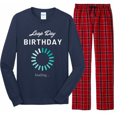 Leap Day Loading Birthday Long Sleeve Pajama Set