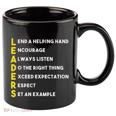 Leader Definition Leadership Office Teamwork Influencer Boss 11oz C Handle Ceramic Mug