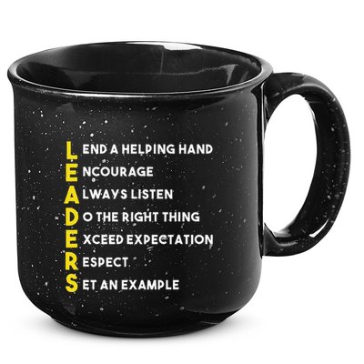 Leader Definition Leadership Office Teamwork Influencer Boss 15oz Campfire Ceramic Mug